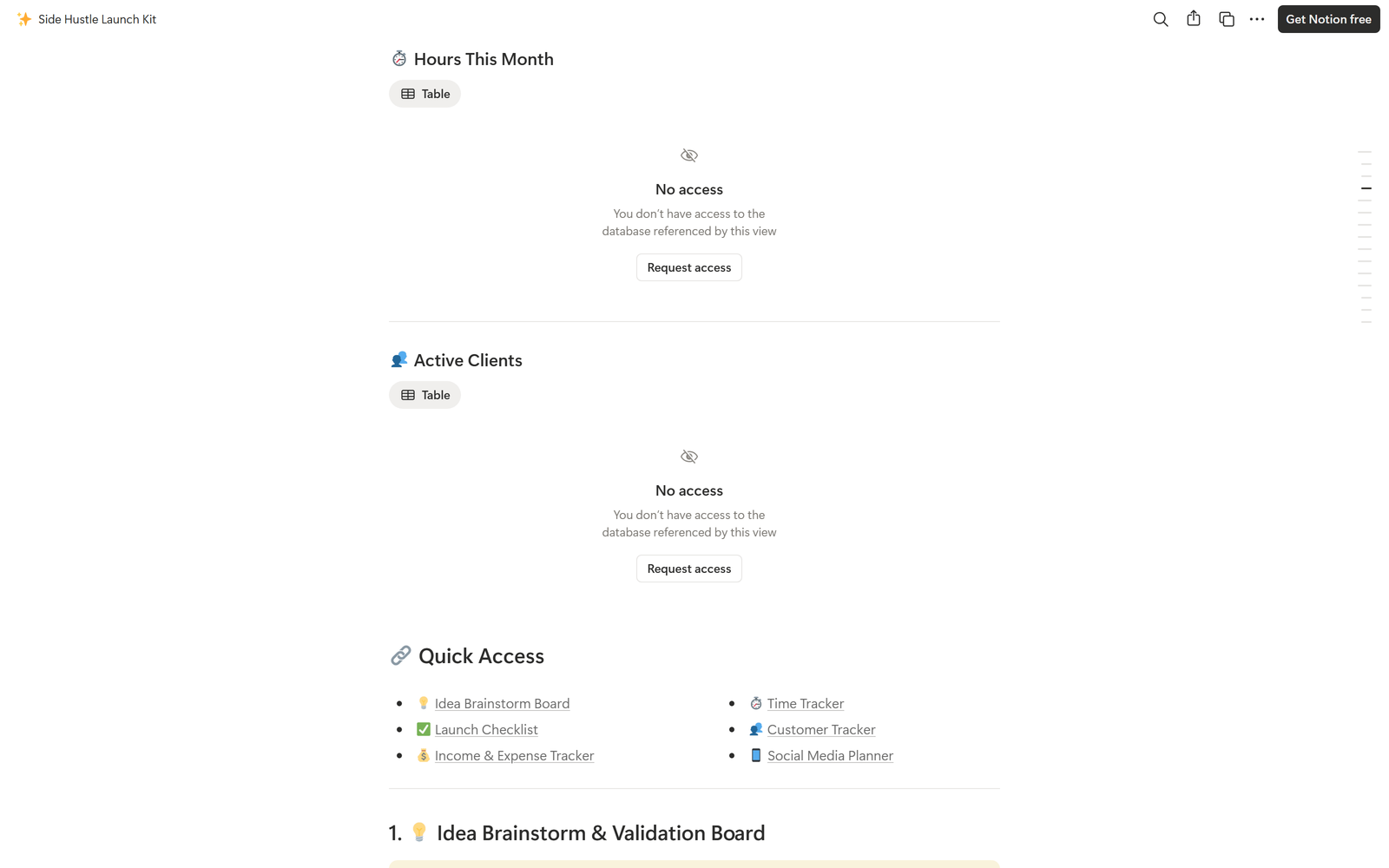Side Hustle Launch Kit, detail 1